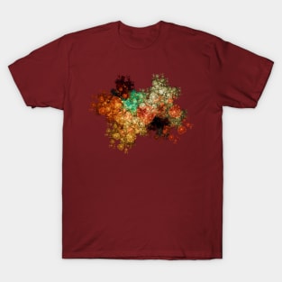 Vintage Flower Bed of Hearts T-Shirt